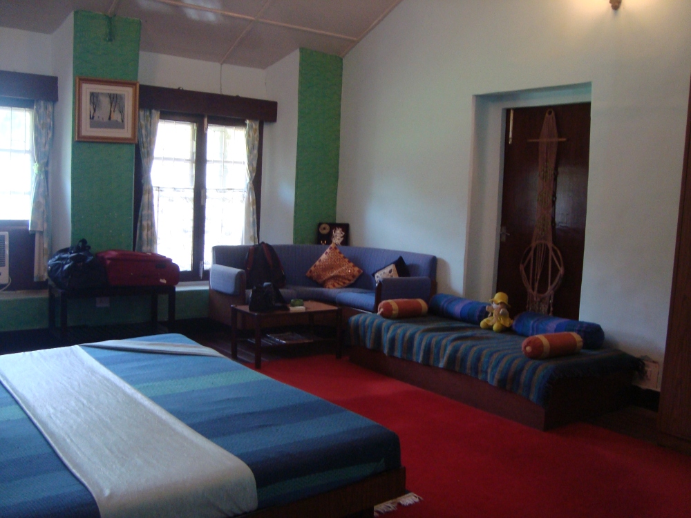 Diana - one of the three bedrooms. Each of the rooms have been named after rivers flowing through the region.